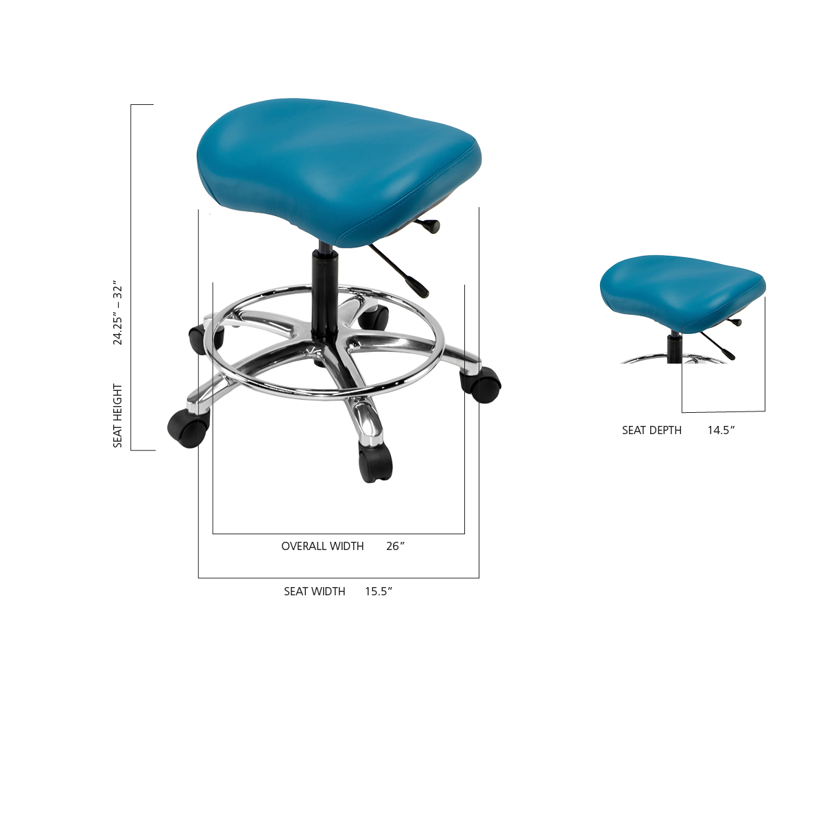 Size Guide for LIFEFORM ChairsN39 Size Guide for LIFEFORM Chairs